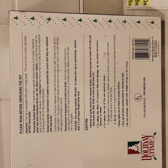 100 bright musical string lights for Christmas tree EDIT- 2 Sets - Picture 7 of 8